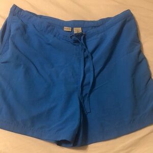 L.L. Bean Vibrant Blue Athletic Shorts